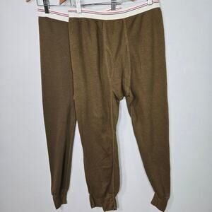 Vintage JE Morgan ARCTEX Long Johns Mens Size Large Thermal Warm, 2 pack